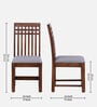 Drusilla Sheesham Wood 4 Seater Dining Set In Scratch Resistant Provincial Teak Finish