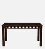 Drusilla Sheesham Wood 6 Seater Dining Set In Scratch Resistant Provincial Teak Finish