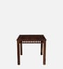 Drusilla Sheesham Wood 6 Seater Dining Set In Scratch Resistant Rustic Teak Finish