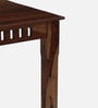 Drusilla Sheesham Wood 6 Seater Dining Set In Scratch Resistant Rustic Teak Finish With Bench