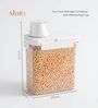 6 Litre Dry Food Storage Container with Measuring Cup
