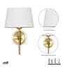 Dryden Metal Wall Light (Brass)