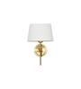 Dryden Metal Wall Light (Brass)