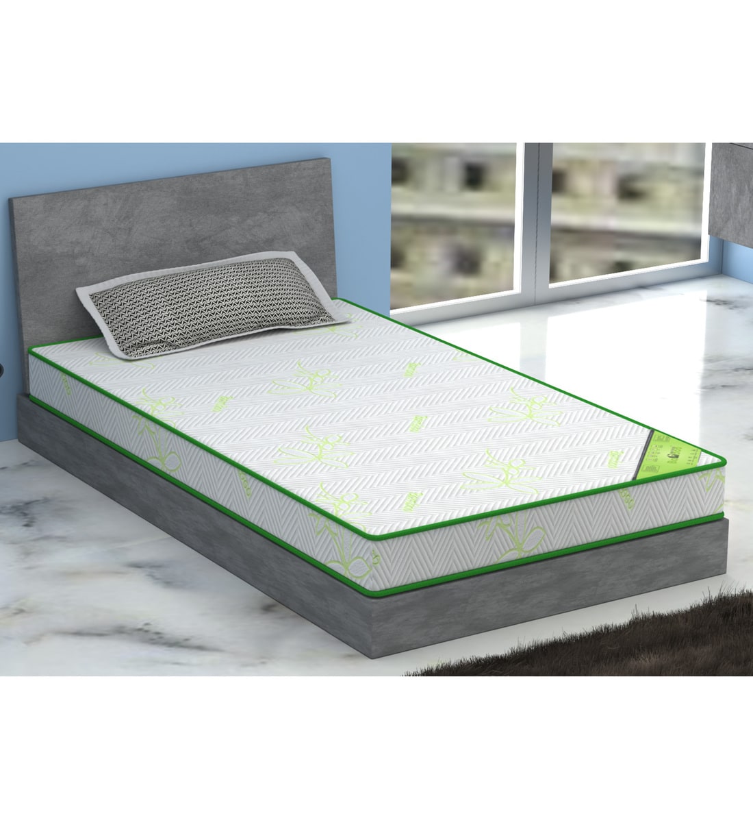 Buy Dual Comfort Chopper Single Bed Mattress With Coir & Foam 75 X 42 X