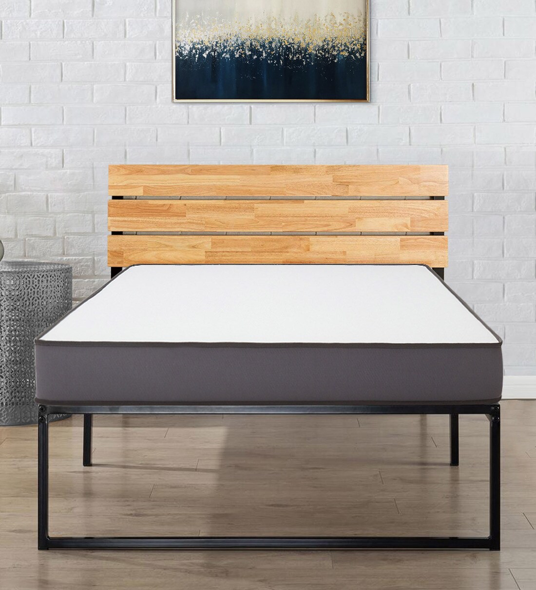 Buy Dual Comfort King Bed Hard & Soft 78x72x5 Inch Foam