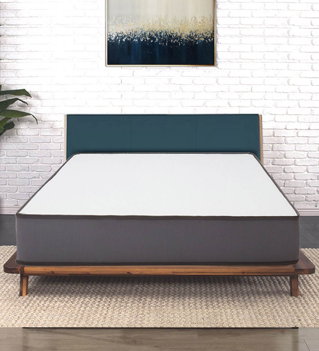 Buy Dual Comfort King Bed Hard & Soft 78x72x6 Inch Foam