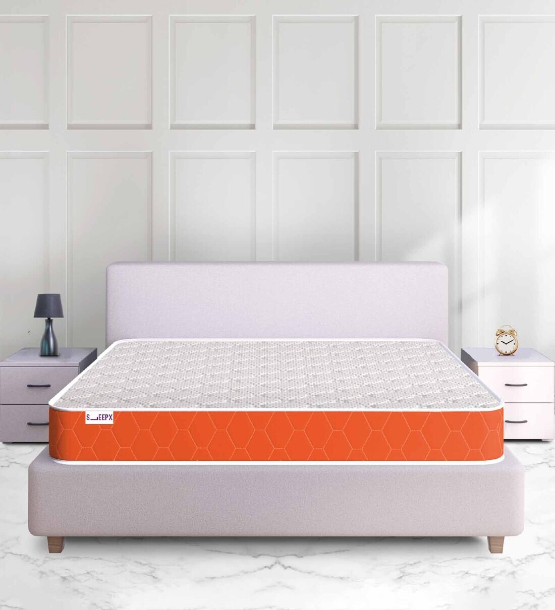 Buy Dual Plus HD Foam 8 Inch Reversible King Size Mattress by SleepX