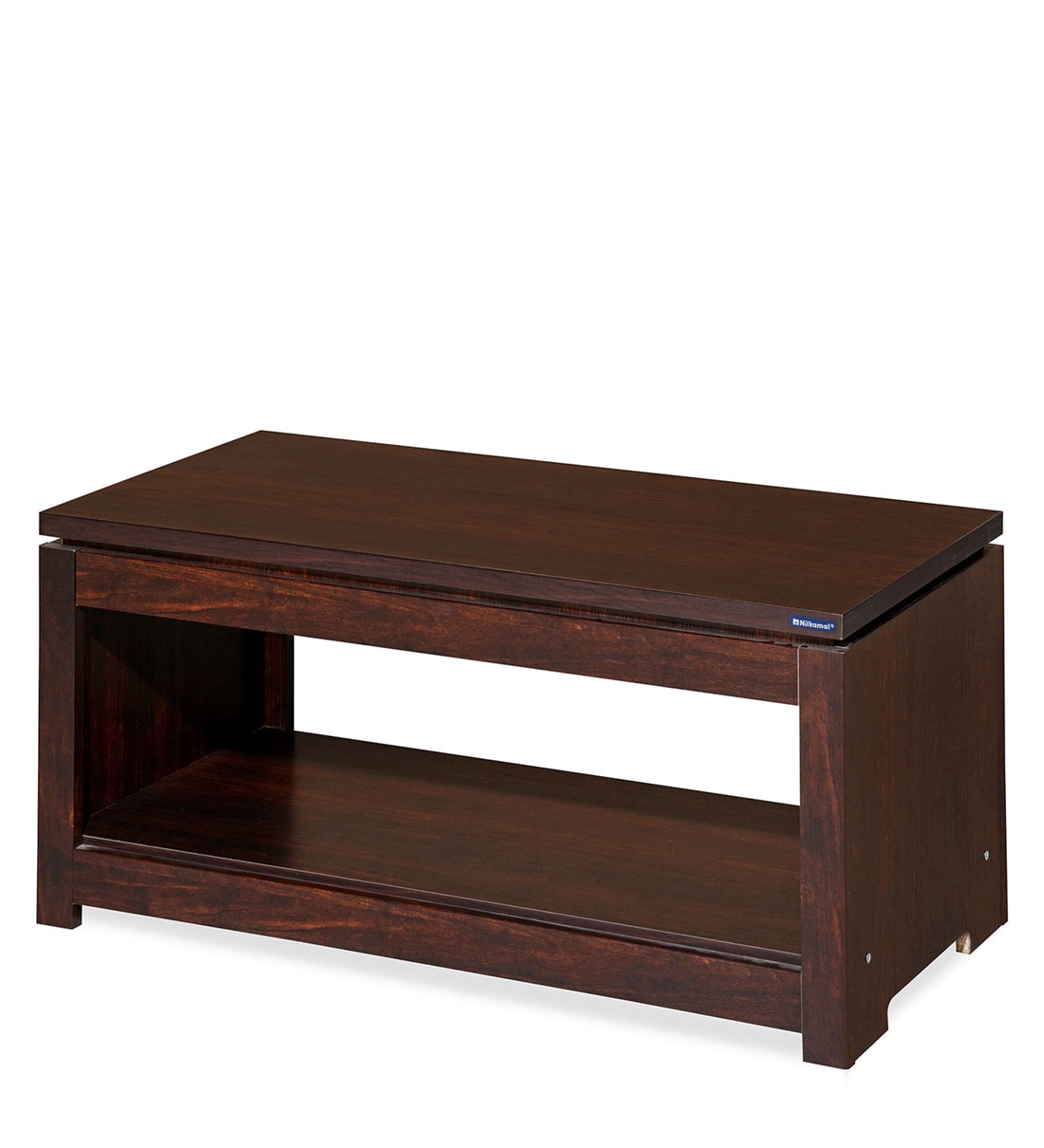Buy Dune Coffee Table in Walnut Finish By Nilkamal Online Modern Rectangular Coffee Tables