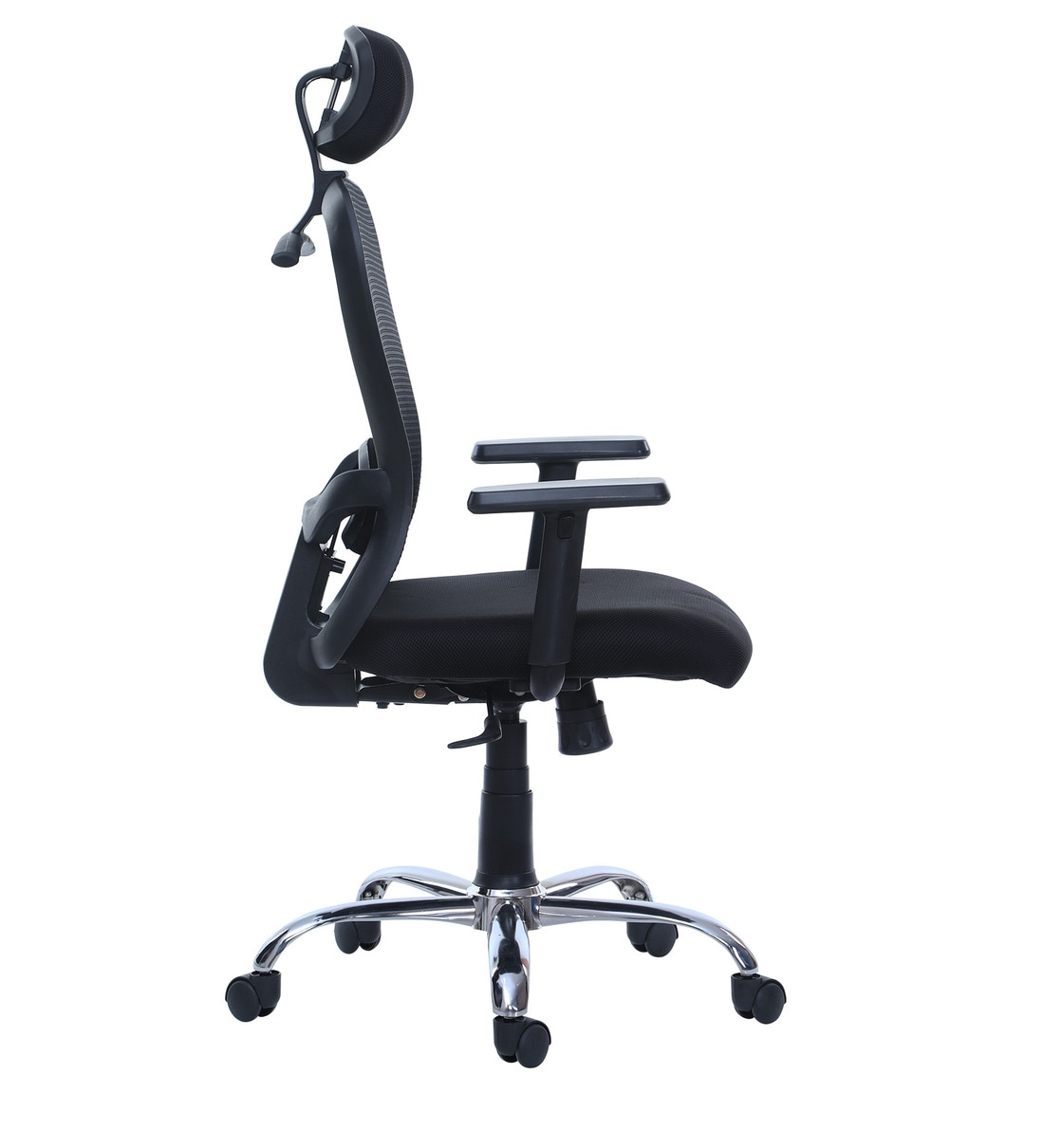 Buy Dune LX High Back Ergonomic Chair in Black Colour by Star India