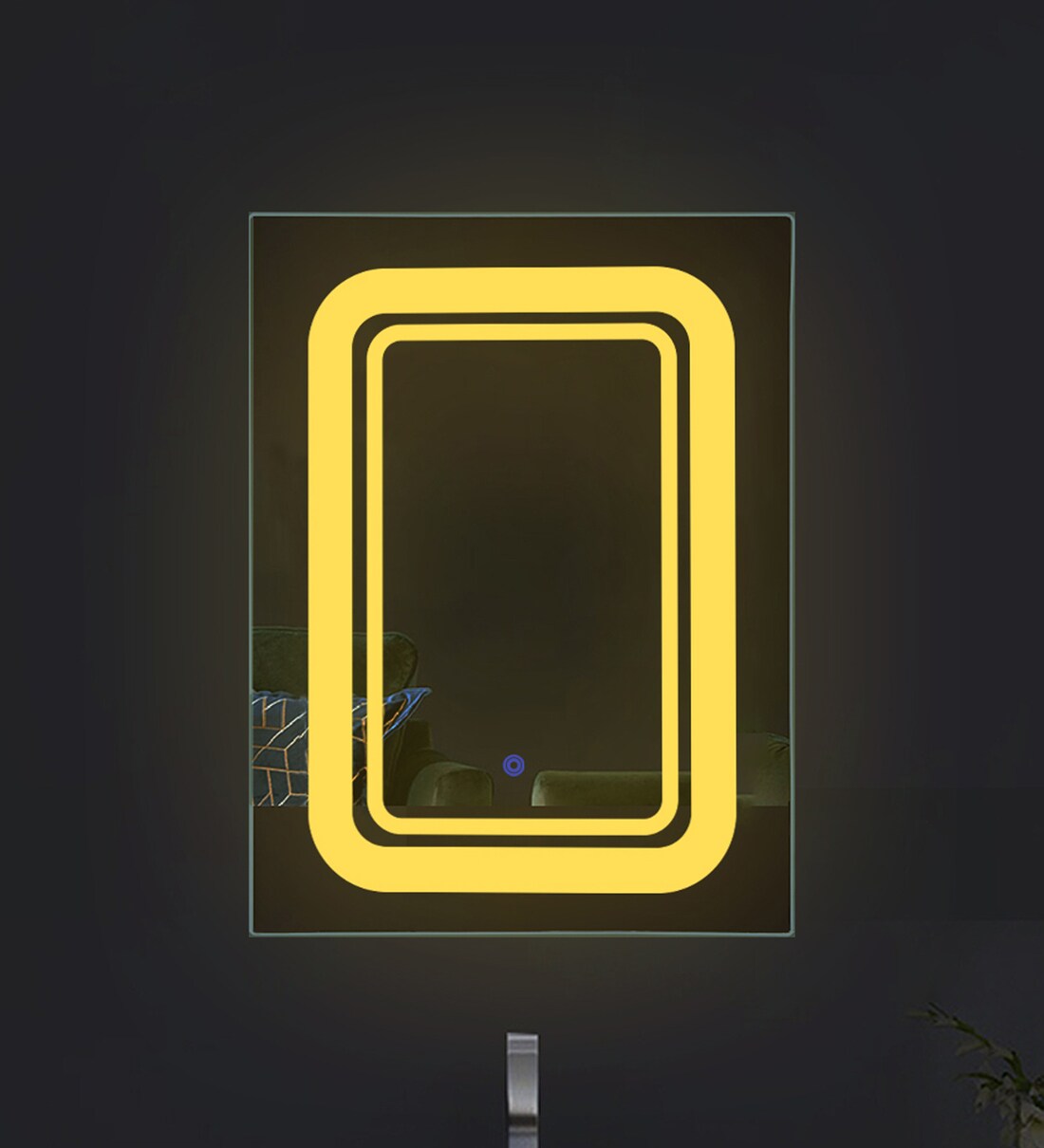 Buy Duo Illuminated Edge Glow LED Wall Mirror By Flair Glass Online