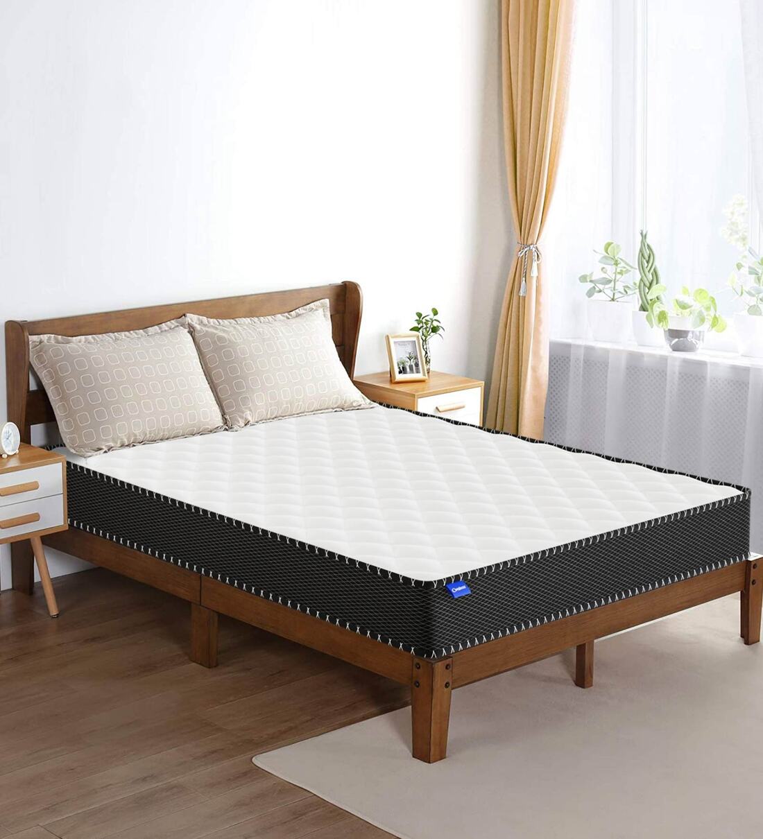 Buy Duplex Orthopedic 4 Inch Rebonded Foam Mattress In Single Size at ...