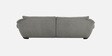 Duino Boucle Fabric 4 Seater Sofa in Graphite Grey Colour