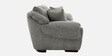 Duino Boucle Fabric 4 Seater Sofa in Graphite Grey Colour