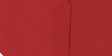 Duke Fabric RHS Sectional Sofa(3 + Lounger) In Red Colour