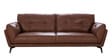 Dundee Half Leather 3 Seater Sofa in Tuscany Cedar colour
