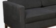Dunford Fabric LHS Sectional Sofa (3 + Lounger) In Charcoal Grey Colour