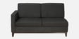 Dunford Fabric LHS Sectional Sofa (3 + Lounger) In Charcoal Grey Colour