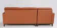 Dunford Leatherette RHS Sectional Sofa (3 + Lounger) in Tan Colour