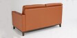 Dunford Leatherette RHS Sectional Sofa (3 + Lounger) in Tan Colour