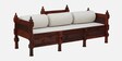 Durbar Sheesham Wood 3 Seater Sofa in Honey Oak Finish