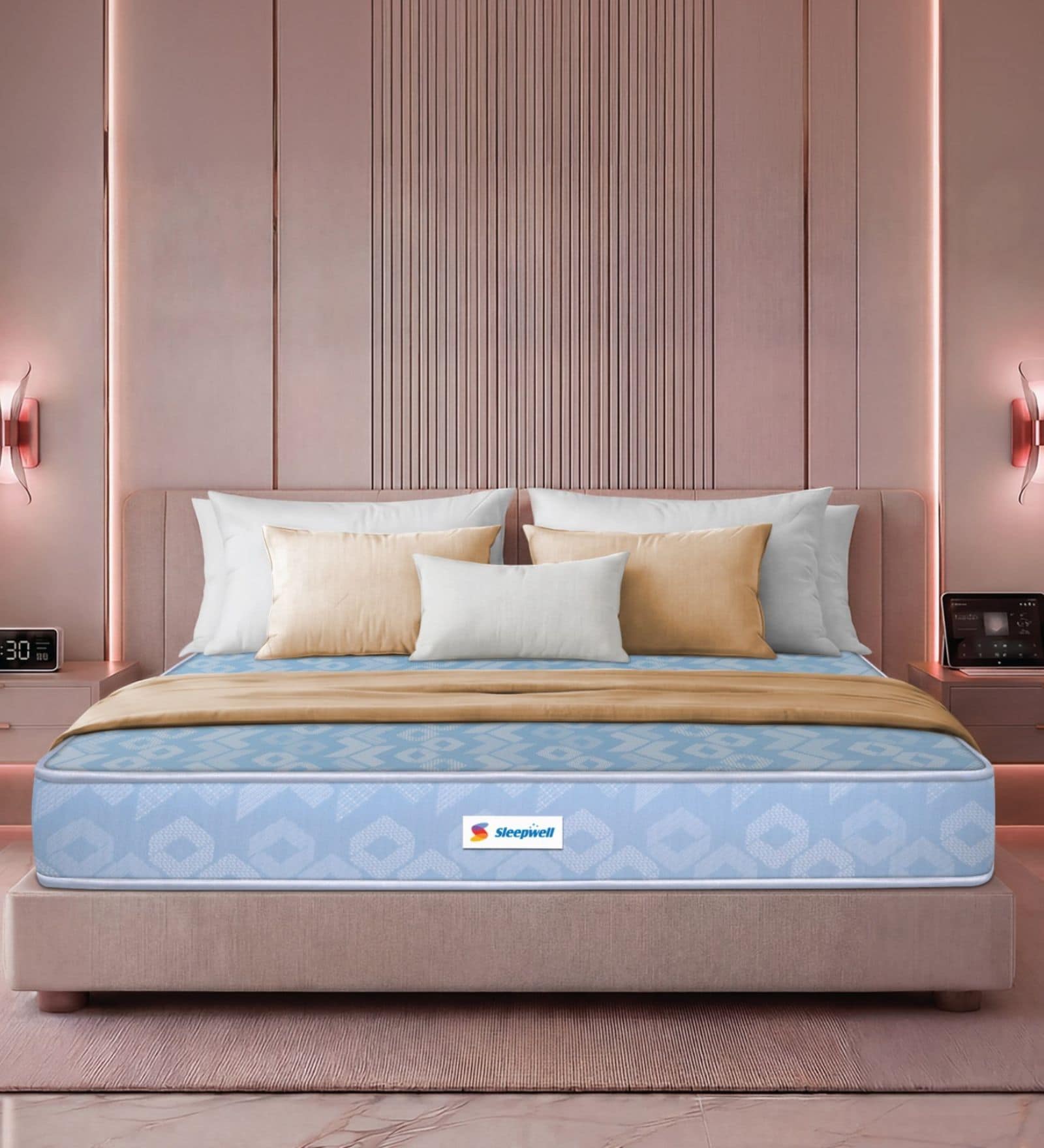 Dual 4 Inches Resitec Foam Single Size Mattress