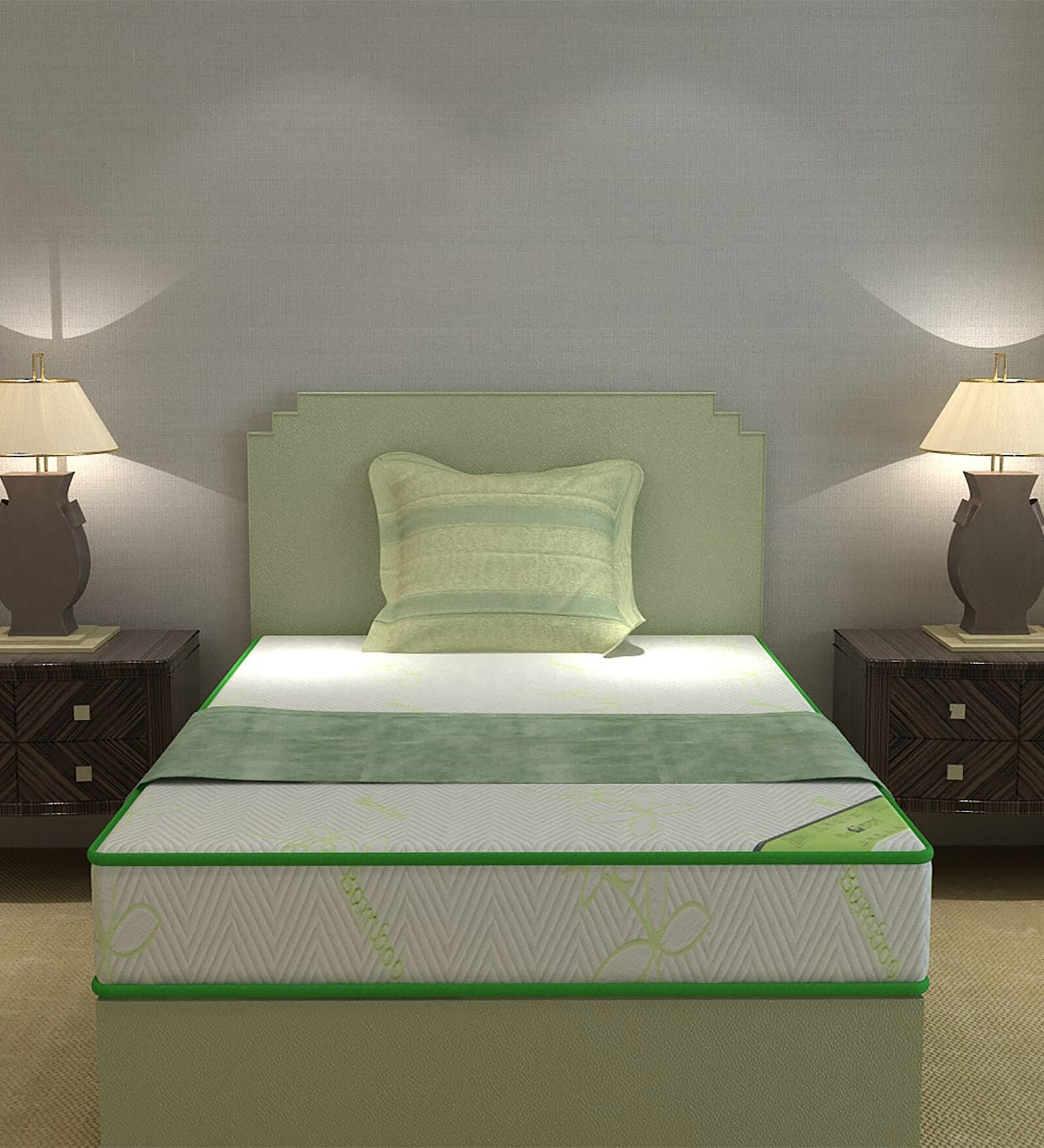 Dual Comfort Asaba Single Bed Mattress With Coir 78 X 30 X 4 Inches
