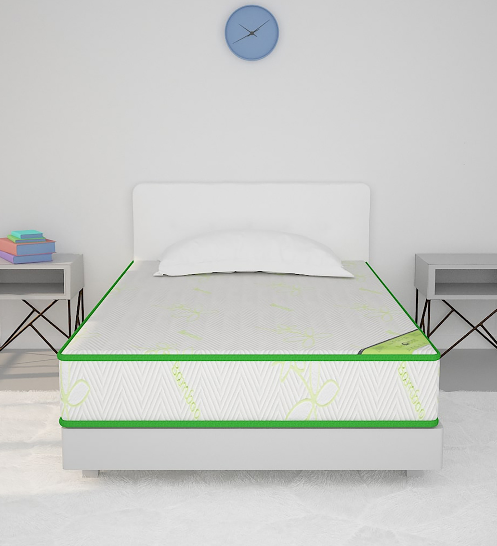 Dual Comfort Austin Single Bed Mattress With Memory Foam 75 X 30 X 4 Inches