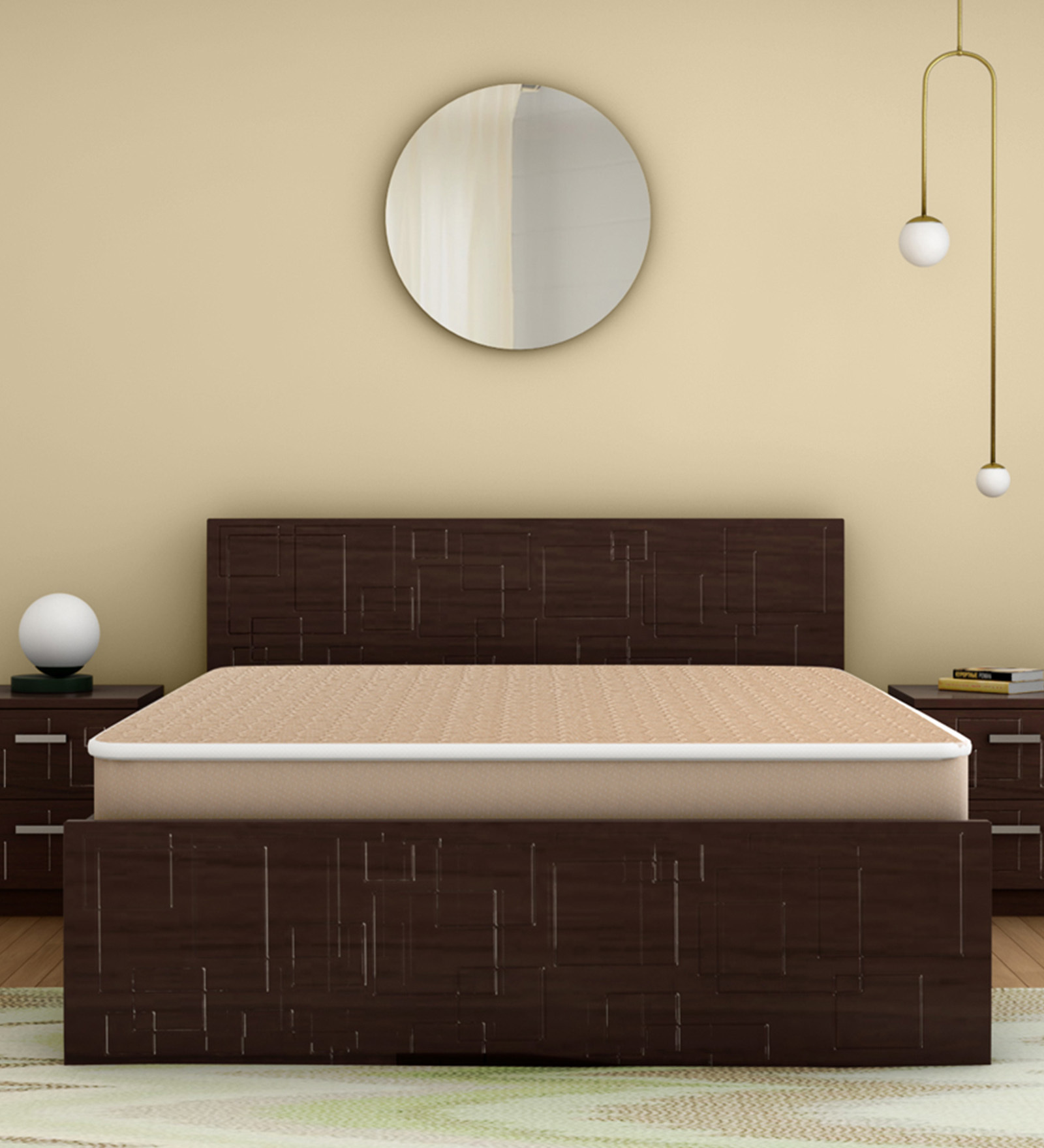 Dual Magic Plus 5 Inch Hard & Soft Foam King Size Mattress