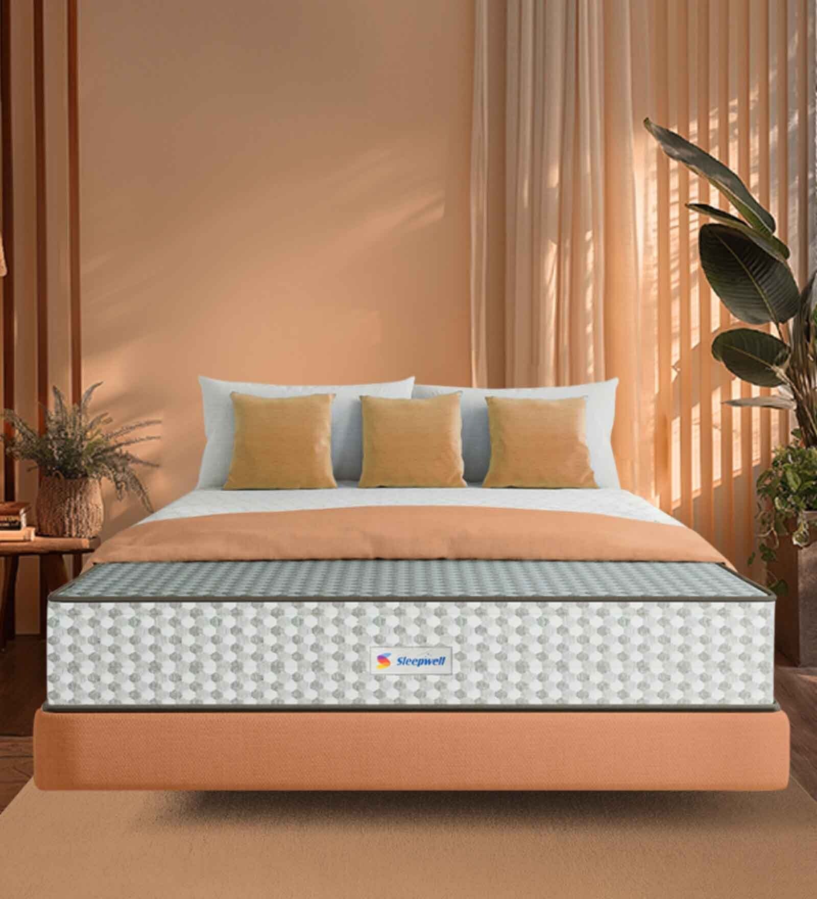 Buy Dual Pro 5 Inch Pu Foam King Size Mattress At 20 Off By Sleepwell Pepperfry