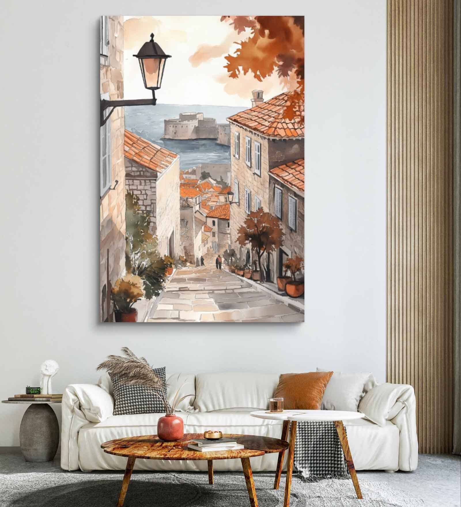 Dubrovnik Dreams Canvas Painting