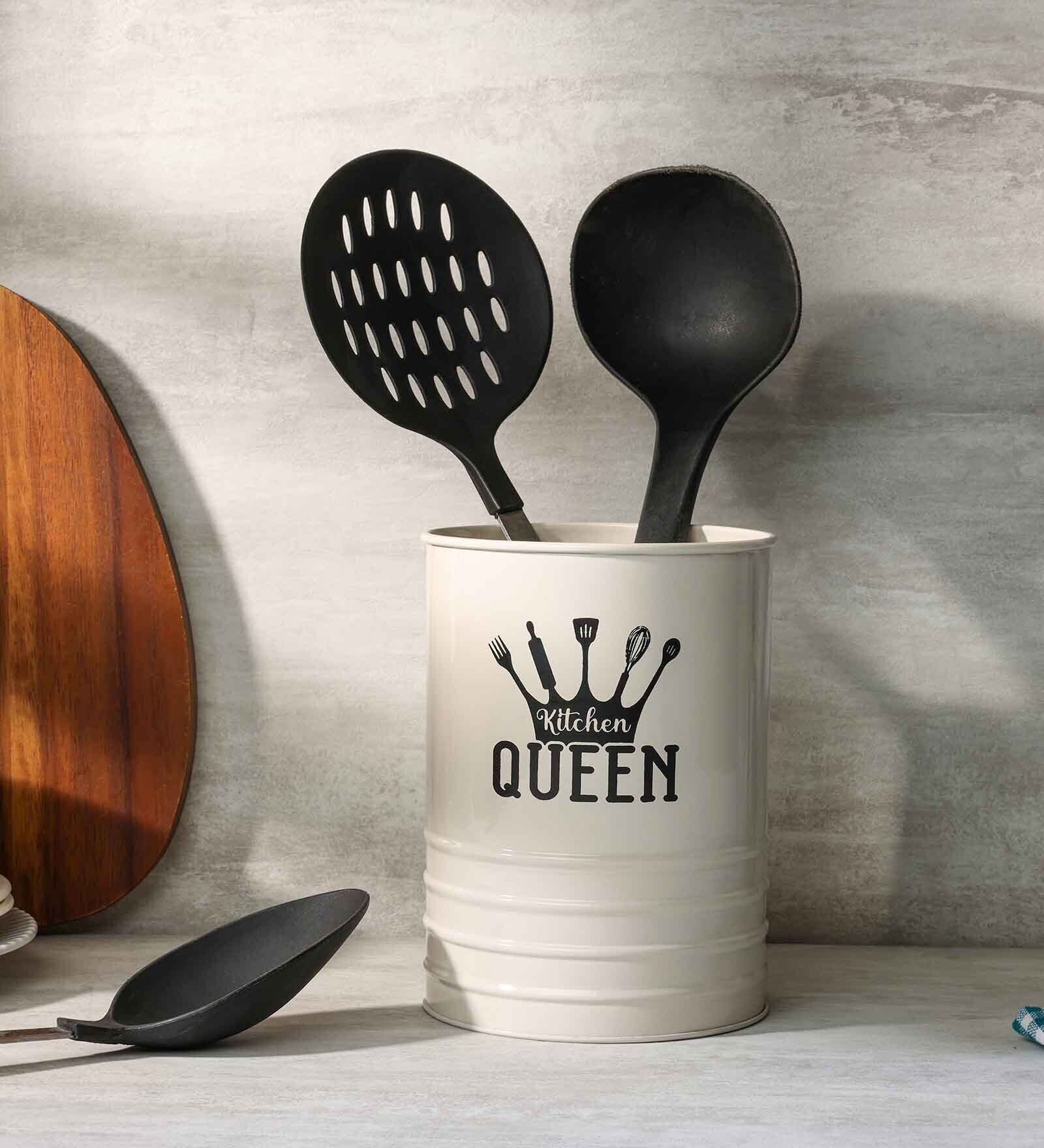 Ivory Metal  1 Pcs Multifunctional Cutlery holder