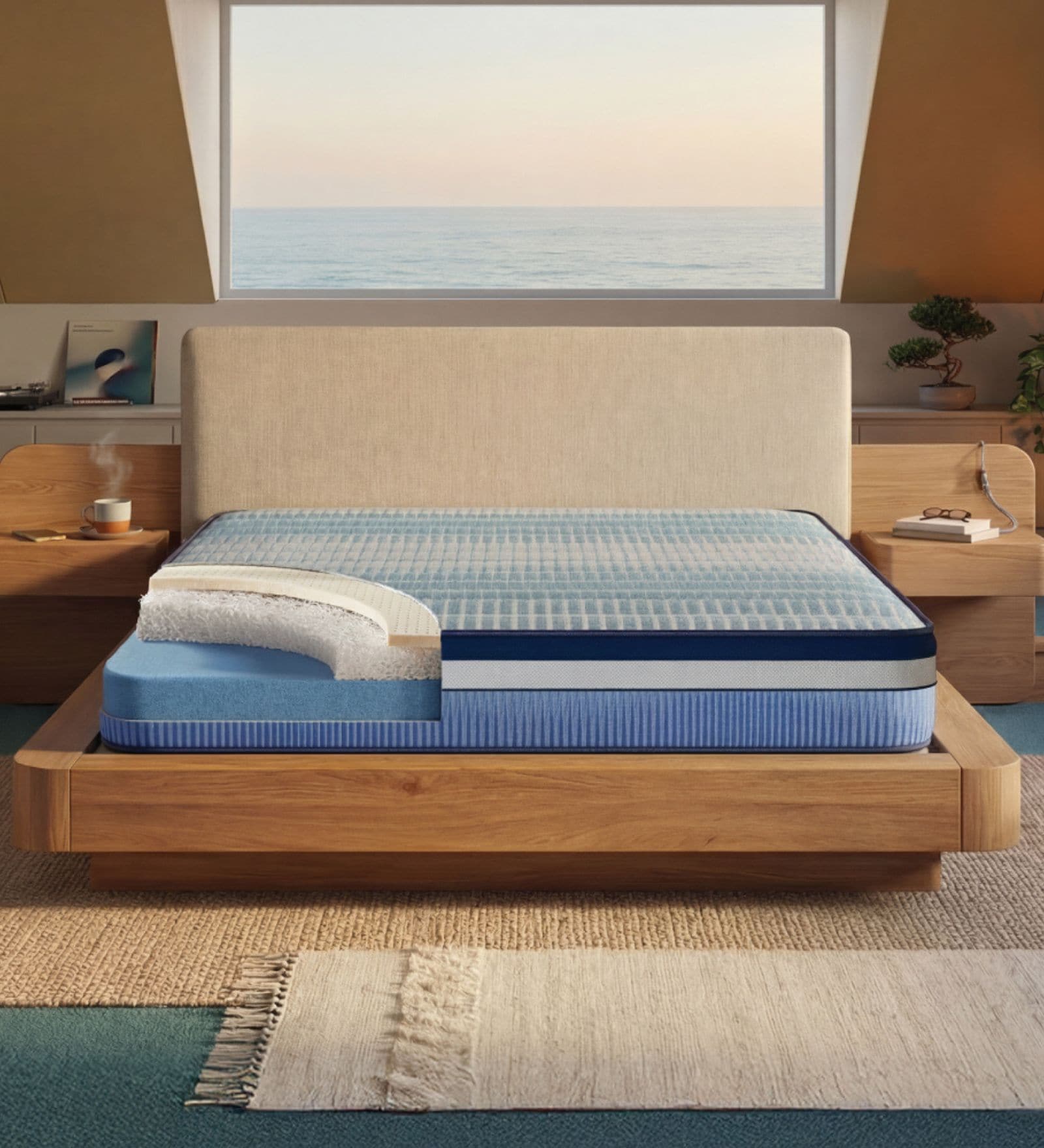 Duropedic Airboost 6 Inches HR foam Queen Size Mattress