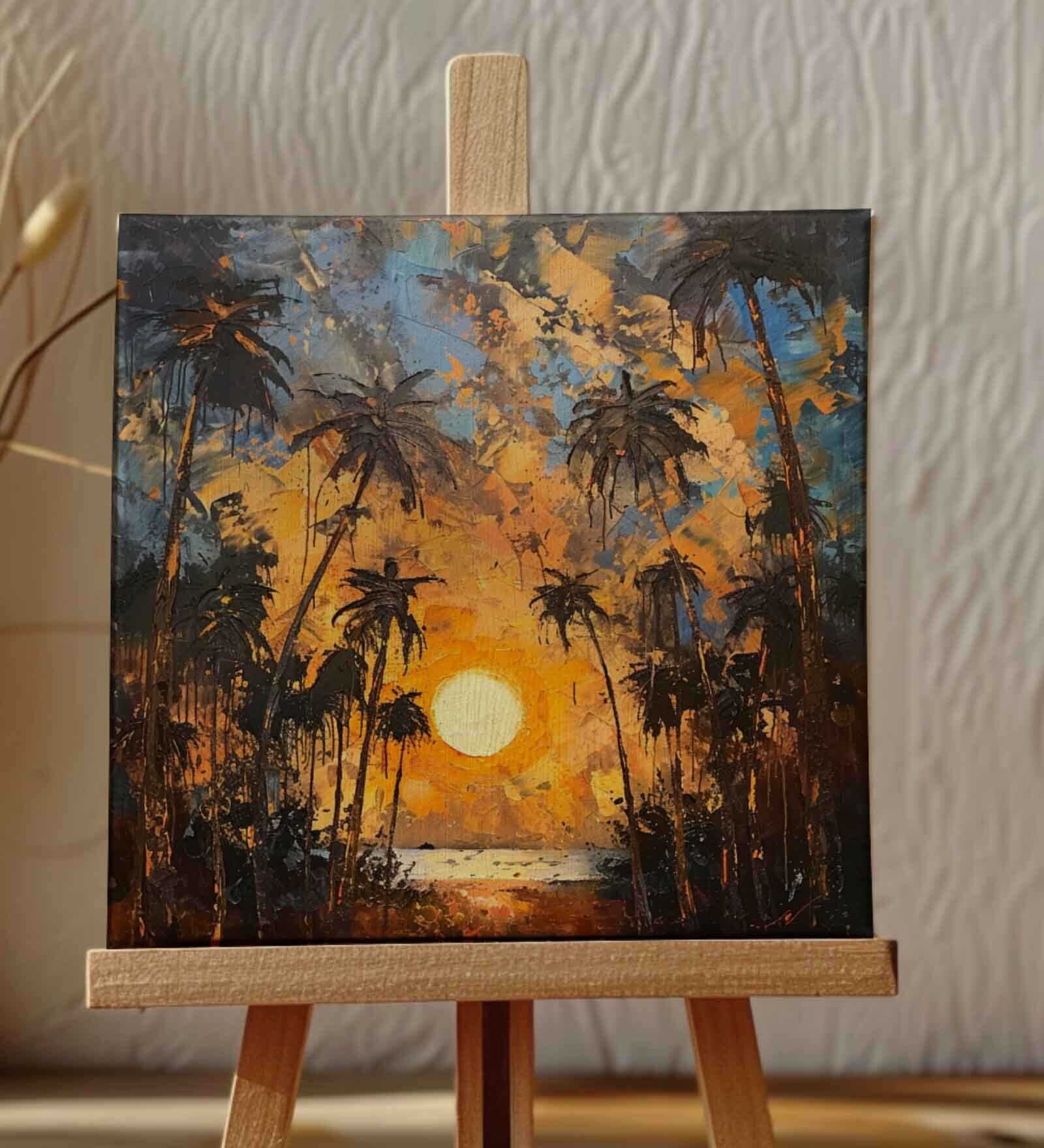 Dusk Delight Mini Canvas Frame