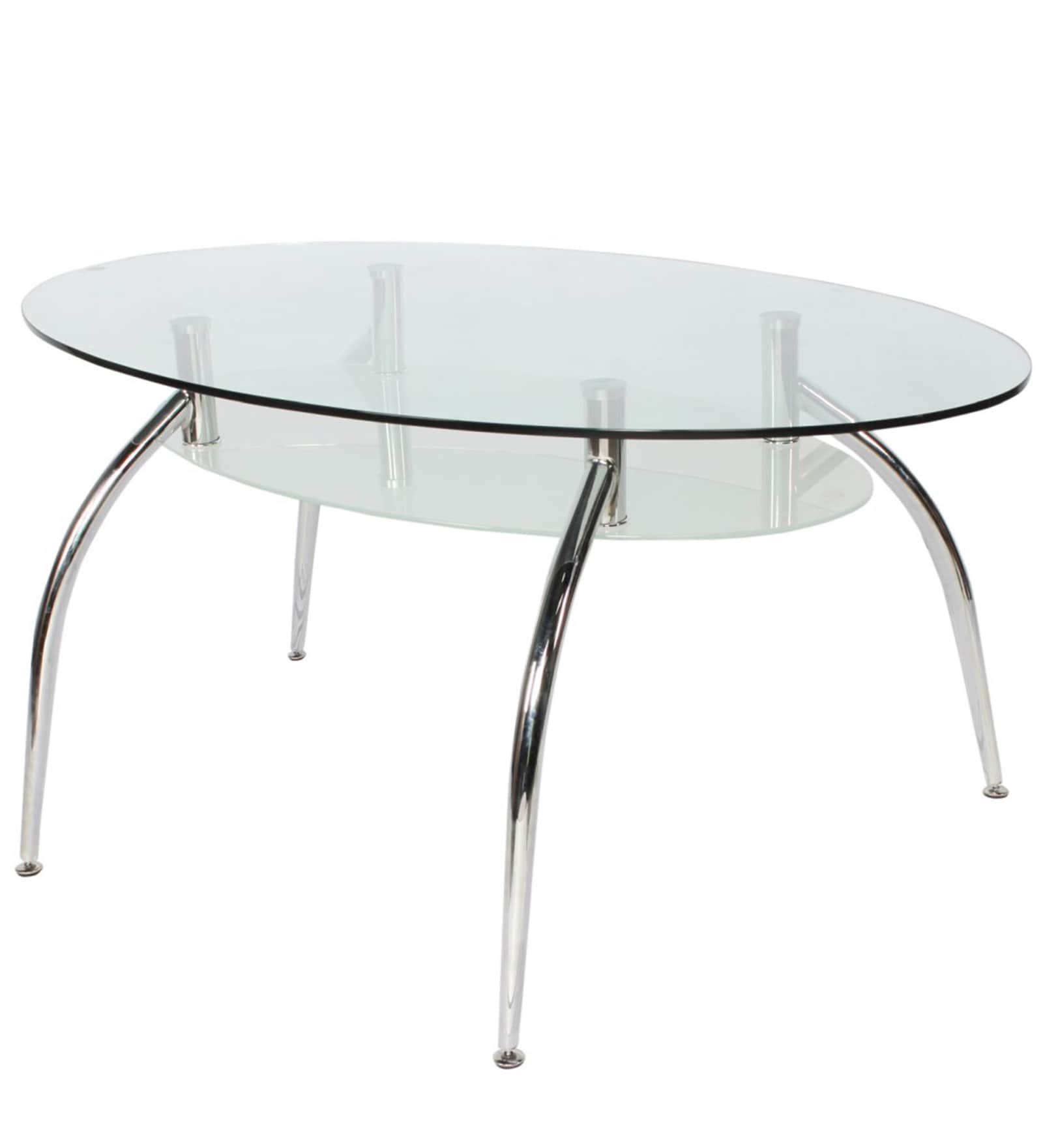 Buy Duston Four Seater Dining Table in Silver Colour by Godrej Interio ...