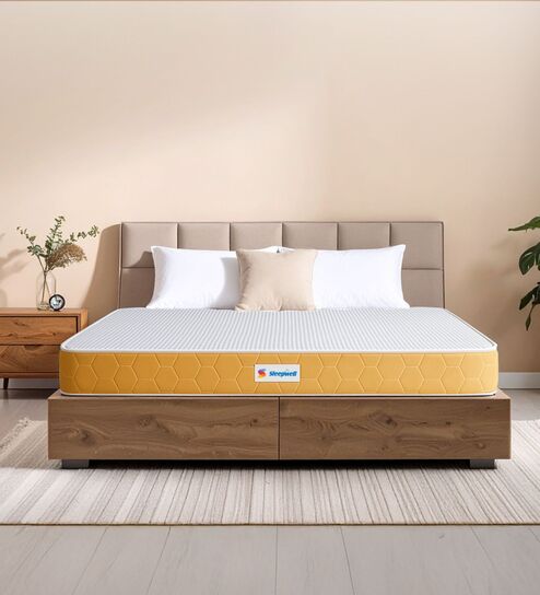 Dual 4 Inches Resitec Foam Queen Size Mattress