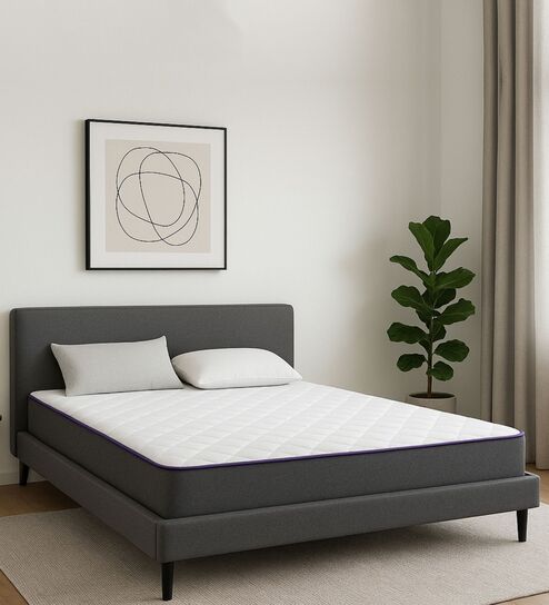 Dual Comfort HR Foam with Comfort Cubes 4 Inches Queen Size Mattress