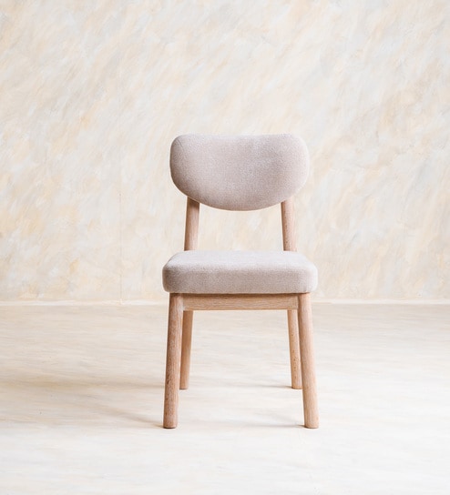 Dune Dining Chair In White Finish