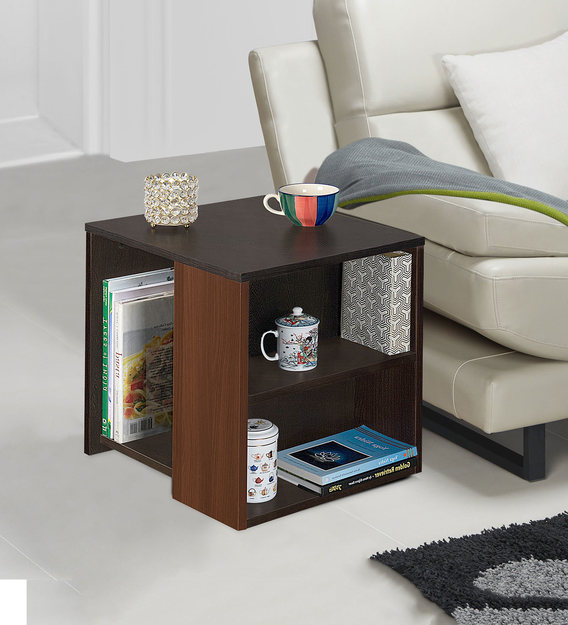 Buy Duo Side Table In Wenge Colour By Delite Kom Online Contemporary Night Stands Tables Furniture Pepperfry Product