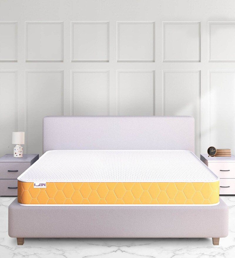 Buy Dual Comfort 5 Inch HR Foam King Size Mattress By SleepX Online