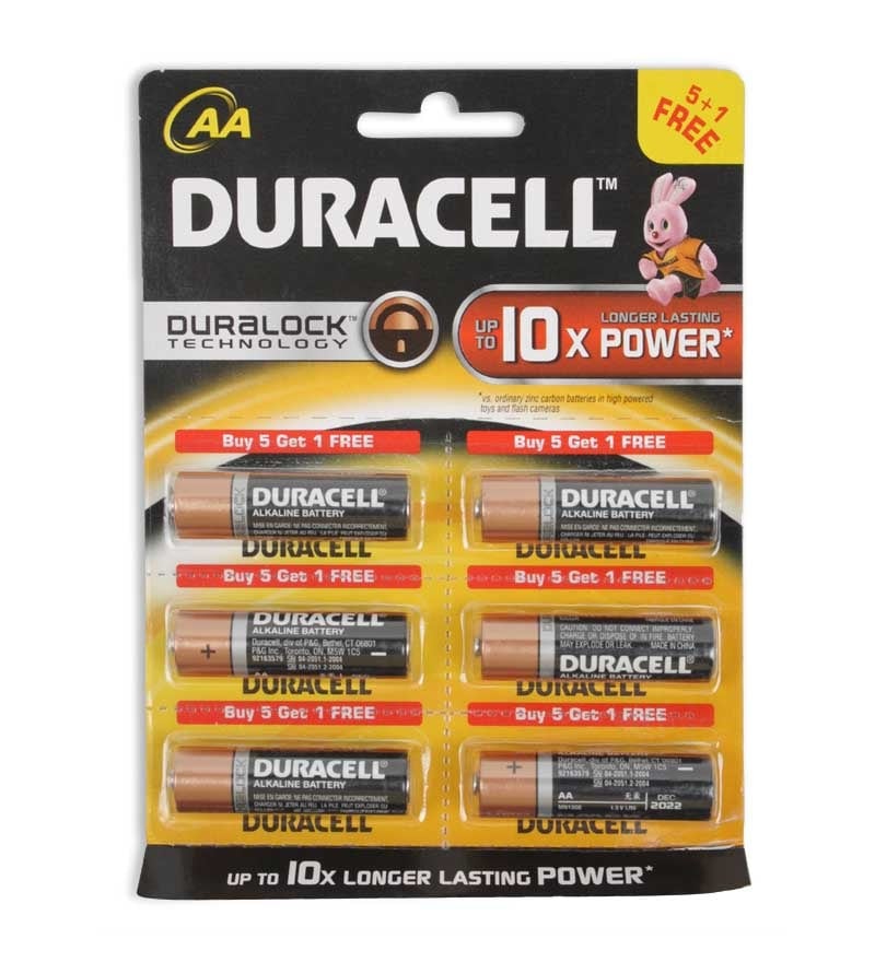 Buy Duracell Aa 6 Batteries Pack Online - Led Bulbs - Led Bulbs 