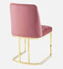 Dua Cantilever Chair In Champagne &  Gold Colour