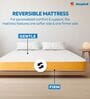 Dual 4 Inches Resitec Foam Queen Size Mattress