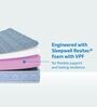 Dual 4 Inches Resitec Foam Single Size Mattress