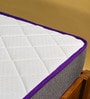 Dual Comfort 8 Inches HR Foam Mattress with Comfort Cubes and Rebotech In Single Size