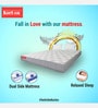 Dual Comfort Reversible 4 Inch HR & Softy Foam Queen Size Mattress