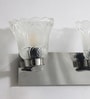 Dual Frosted Glass Wall Sconce