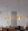 Dual Layered Golden LED Pendant Light