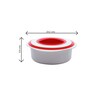 Varmora Dual Wall Insulated Thermoware Casserole | Microwave Safe | 1500 ml- Maroon