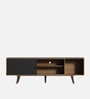 Dubai TV Console In Black And Brown Color