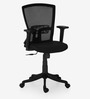 Dublin Breathable Mesh Ergonomic Chair in Black Colour